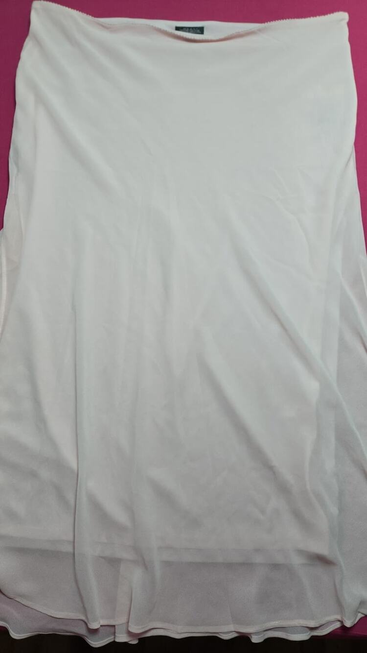 Wild Fable Women’s Light Pink Chiffon Skirt SIze L Soft Flowy Casual Brand New